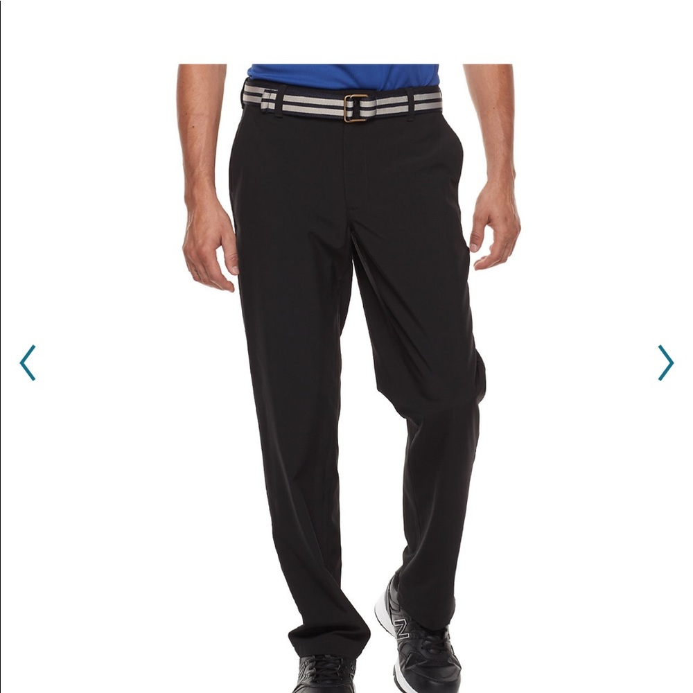 New w/tag, Izod  Swingflex Class Fit Stretch Performance Golf Black Pants